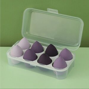 Cosmetic Sponges (8 pieces) Purple